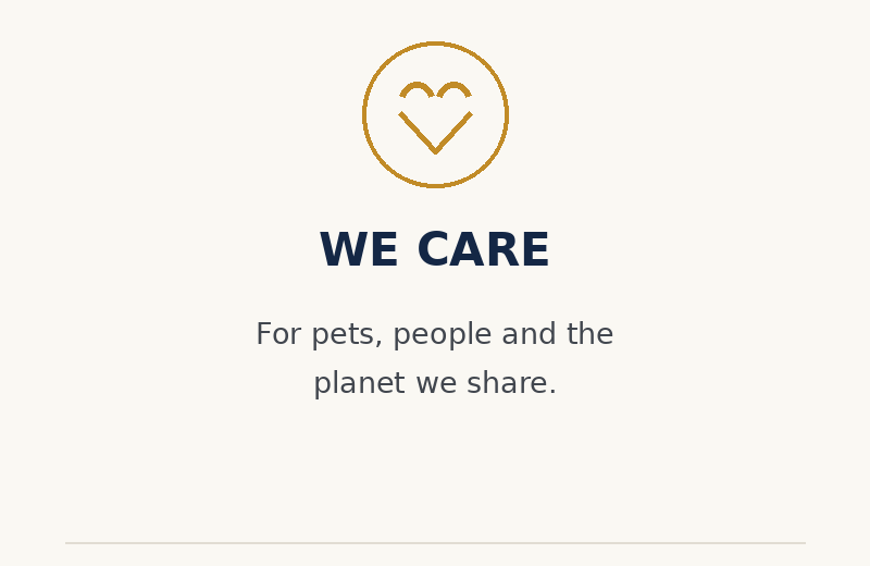 We care