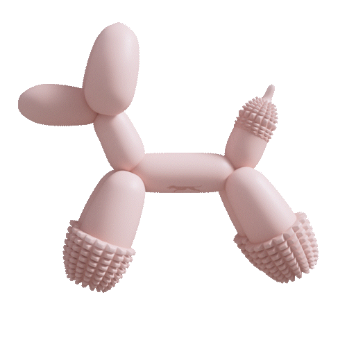 Balloon Dog Toy Pink-3