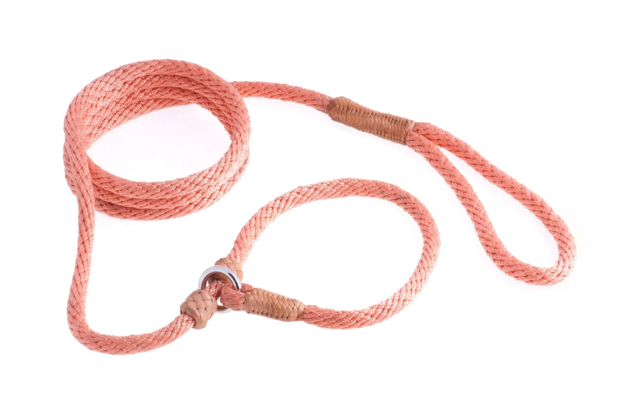 Nylon Slip Leash With 2 Stoppers (6ft  x 5/16in or 8mm)