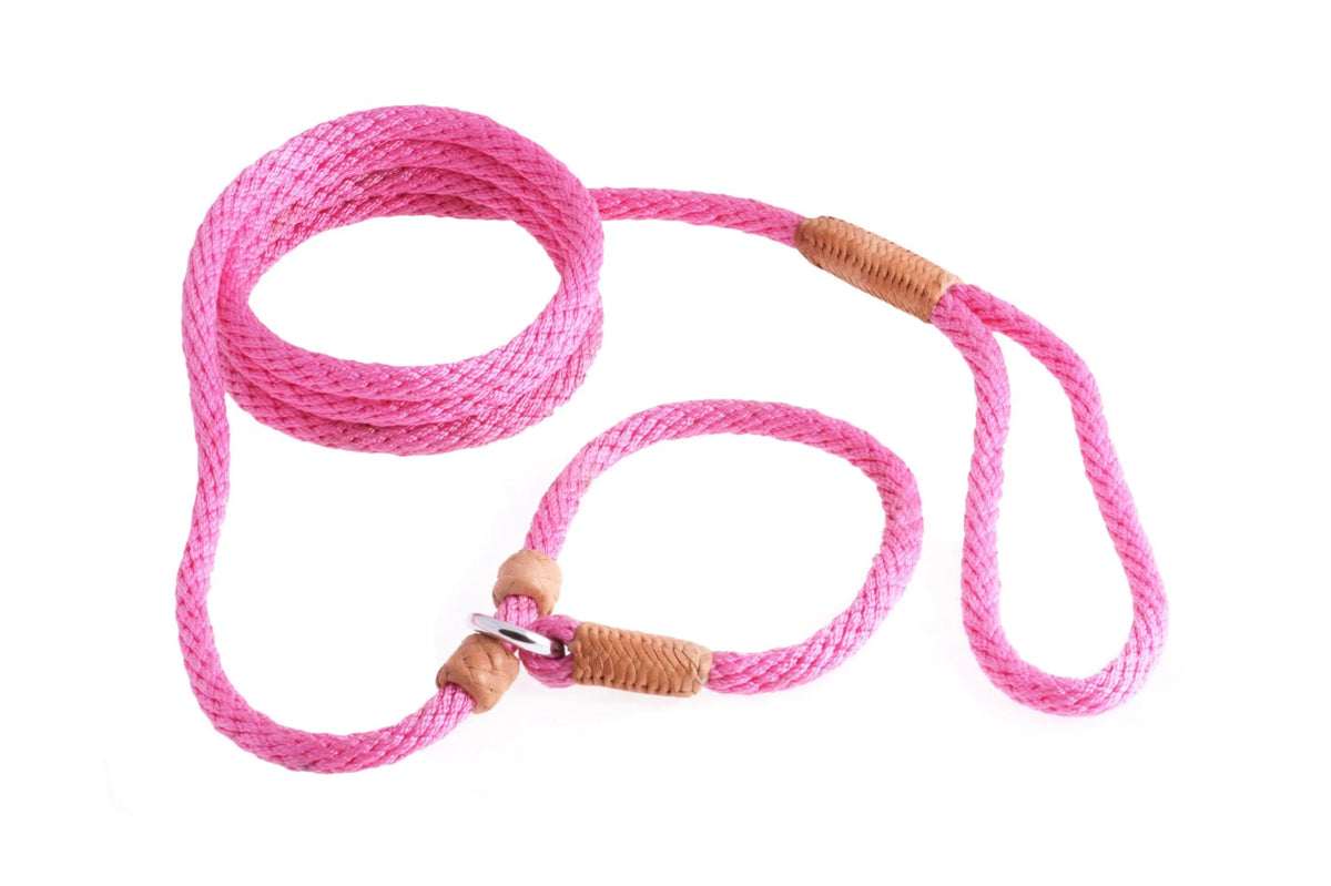 Nylon Slip Leash With 2 Stoppers (6ft  x 5/16in or 8mm)