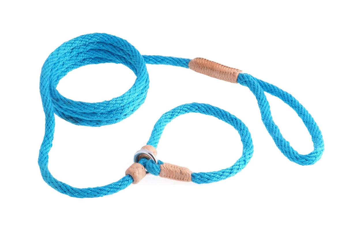 Nylon Slip Leash With 2 Stoppers (6ft  x 5/16in or 8mm)