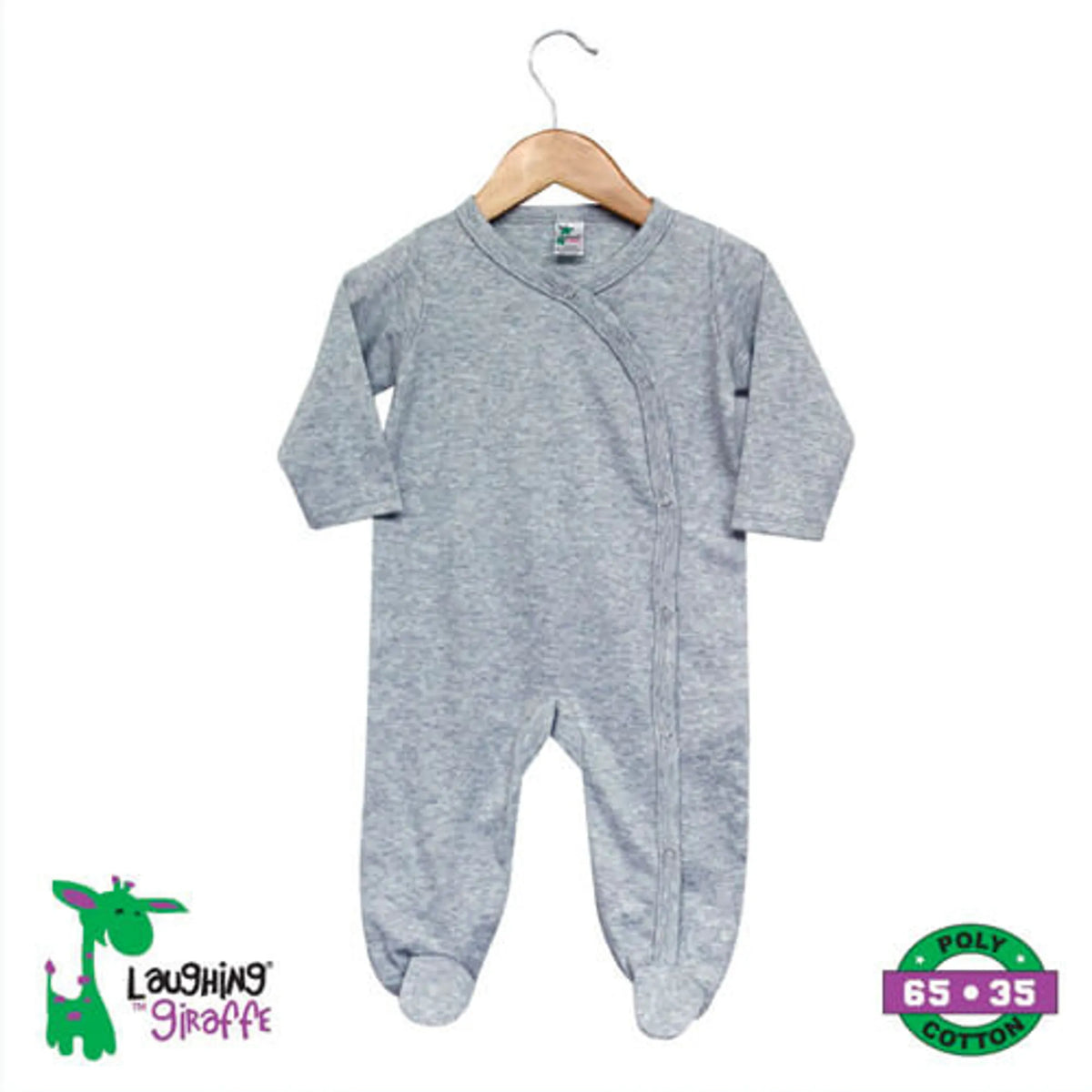 The Laughing Giraffe Snap Button Coverall