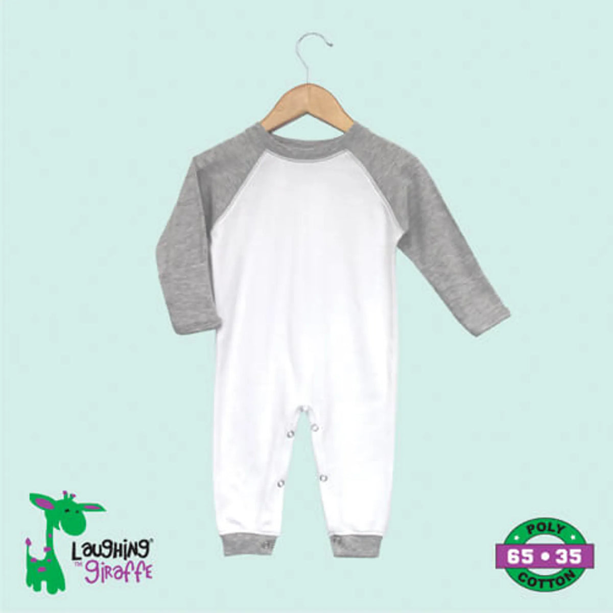 The Laughing Giraffe Baby Raglan Sleep N Play