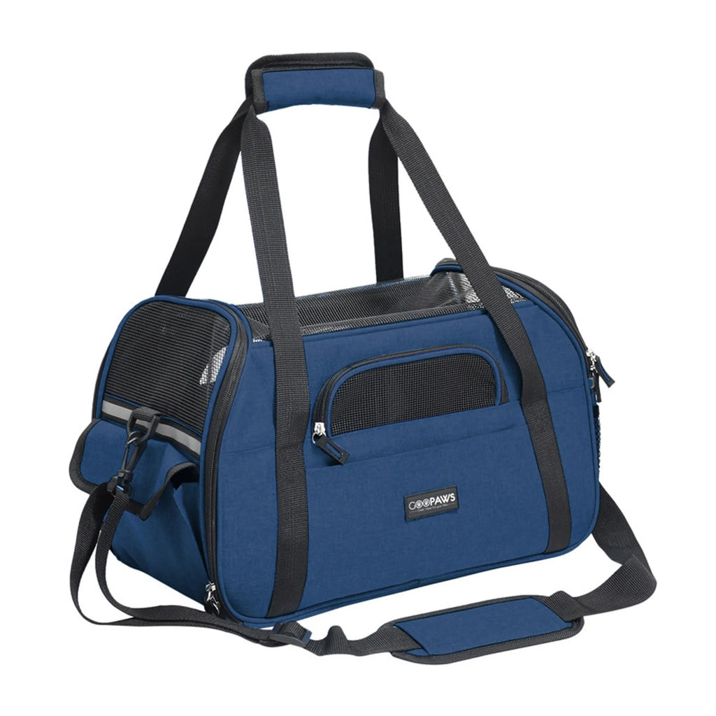 GOOPAWS Soft-Sided Dog & Cat Carrier Bag