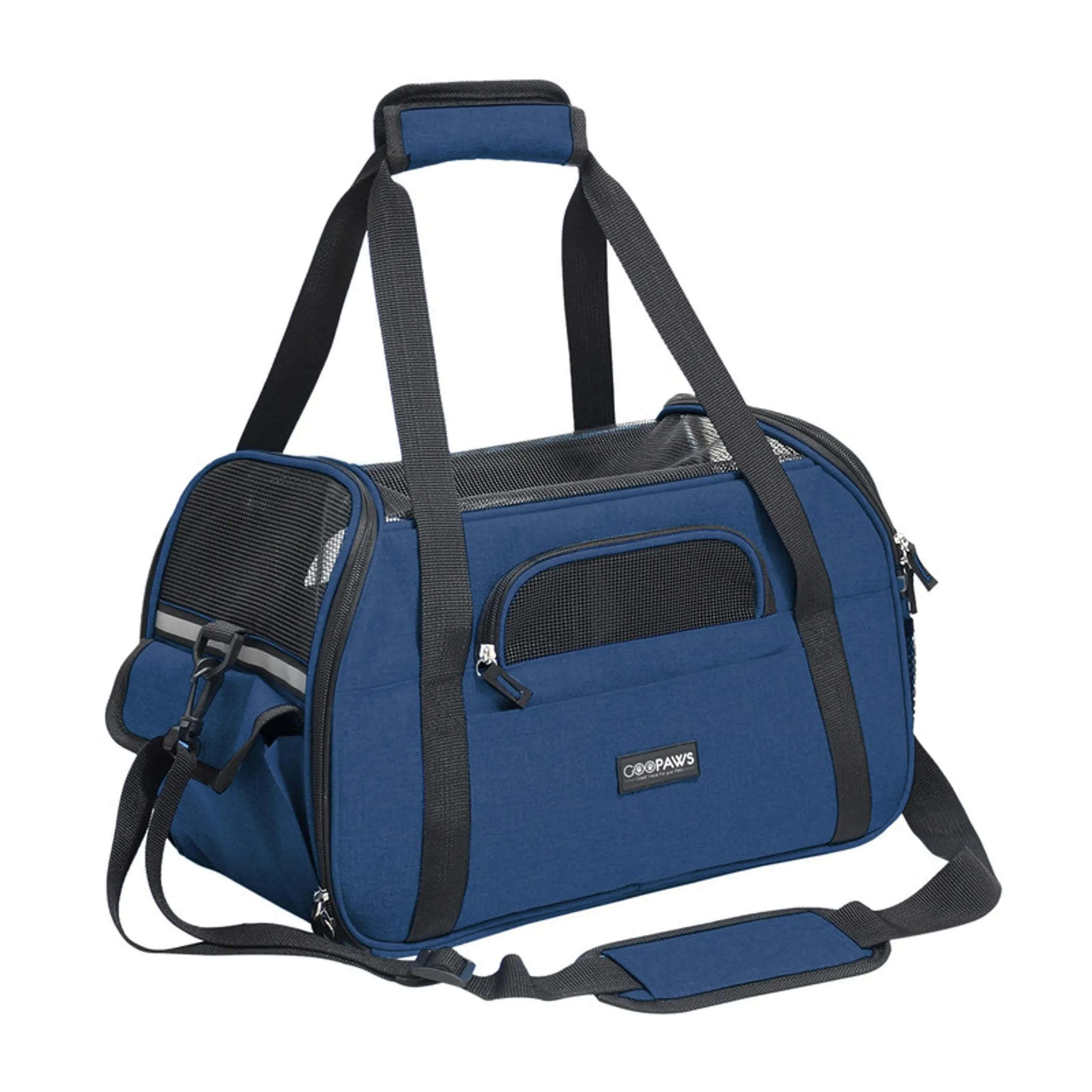 GOOPAWS Soft-Sided Dog & Cat Carrier Bag