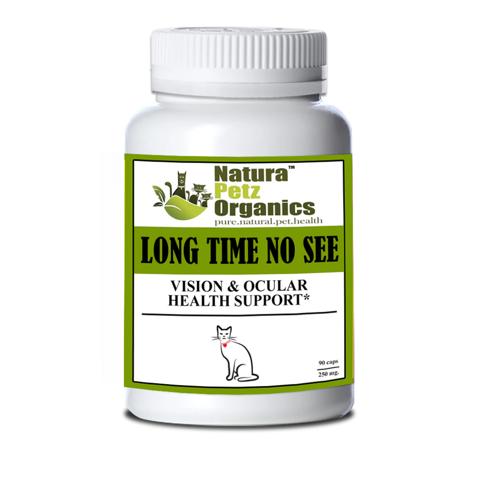 Long Time No See Max Capsules - Vision & Ocular Health Support In Dogs And Cats - CAT 150 CAPS - 250 MG., 1
