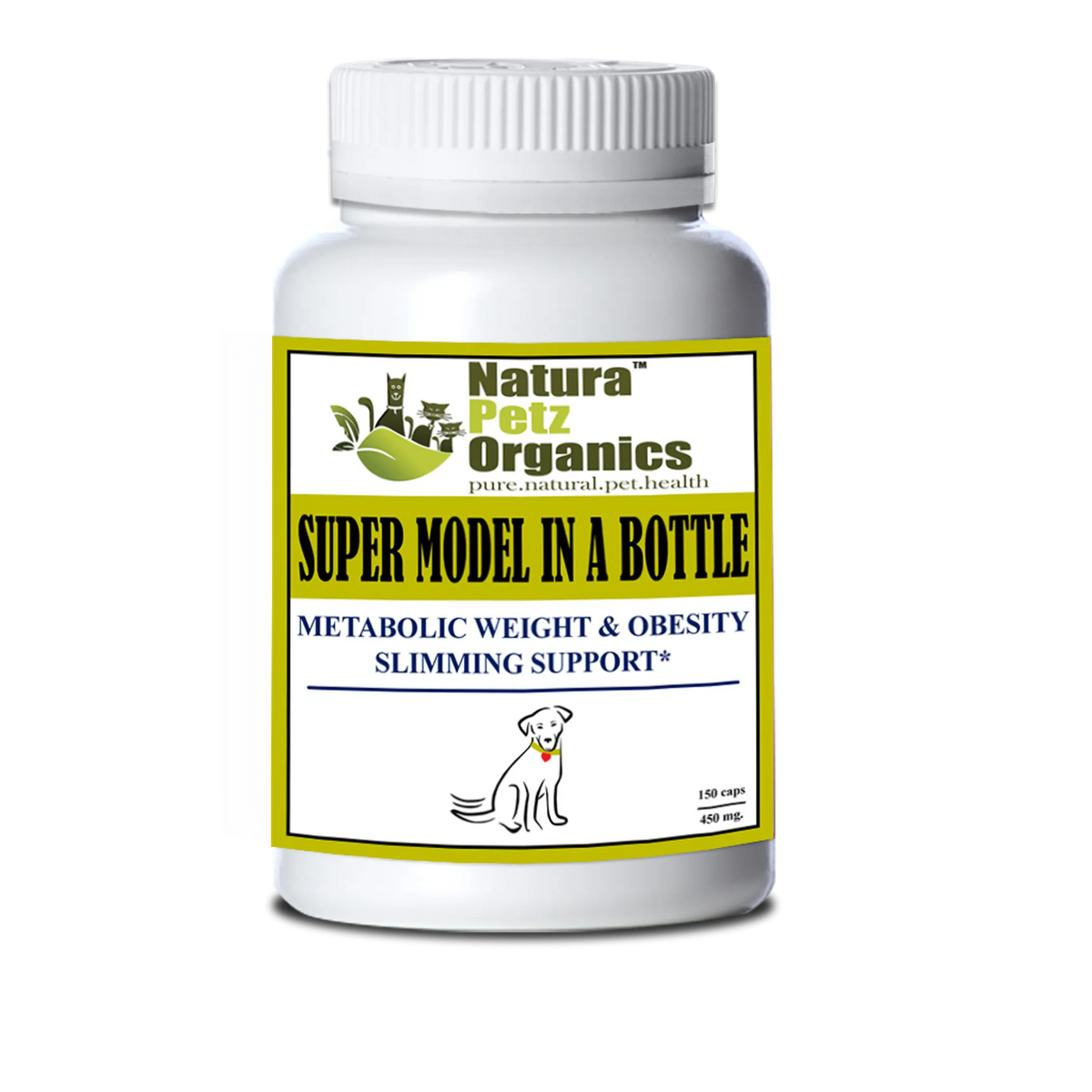 Super Model In A Bottle - Metabolic Weight & Obesity Slimming Support Adult & Senior Pets
