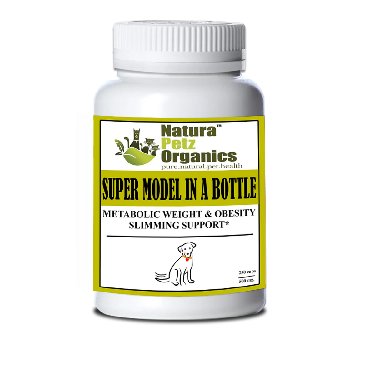 Super Model In A Bottle - Metabolic Weight & Obesity Slimming Support Adult & Senior Pets