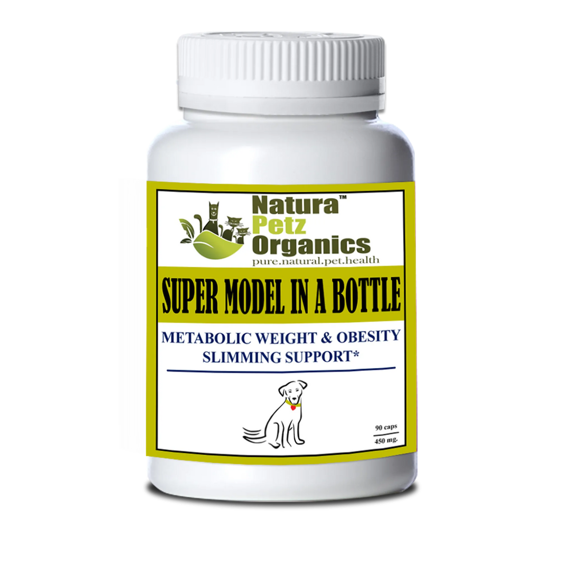 Super Model In A Bottle - Metabolic Weight & Obesity Slimming Support Adult & Senior Pets