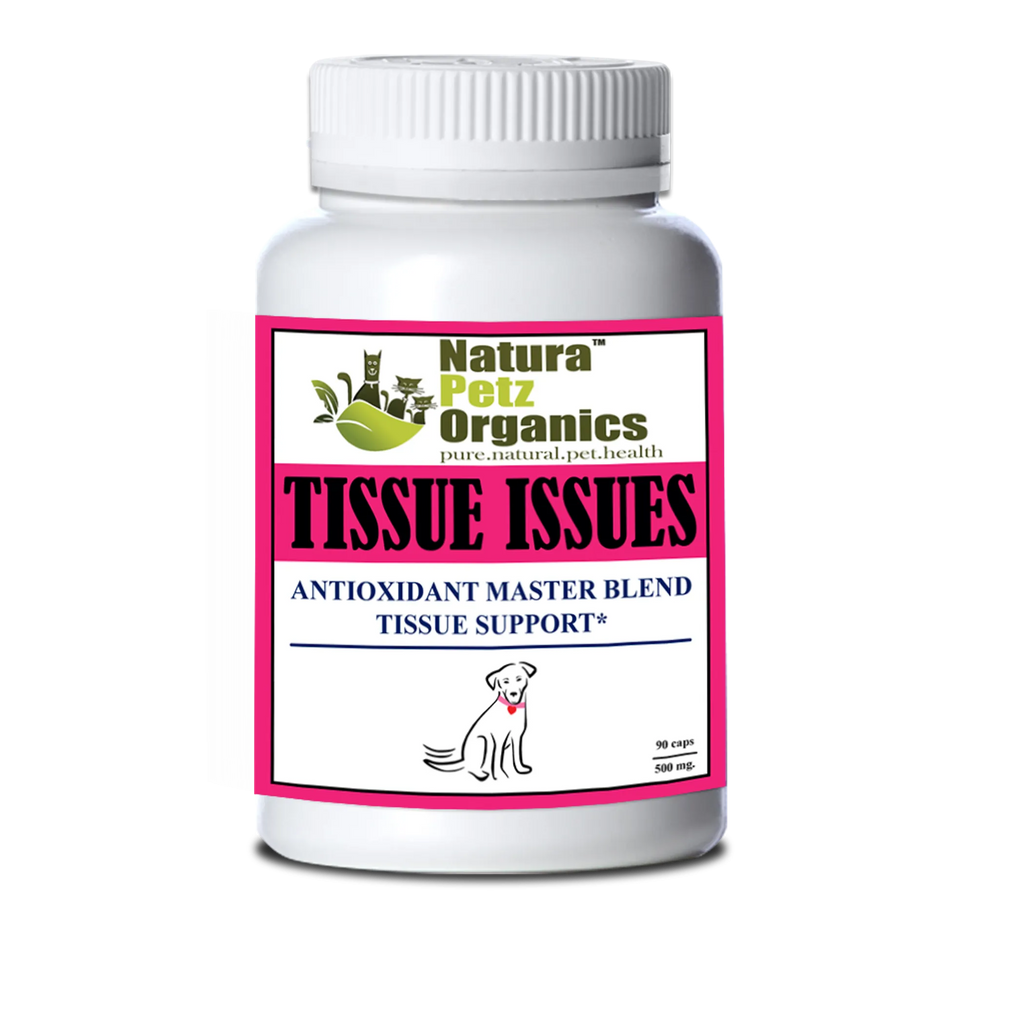 Tissue Issues Antioxidant Master Blend Tissue Support For Dogs & Cats - DOGS 500 MG / 150 CAPS SIZE 1, 1