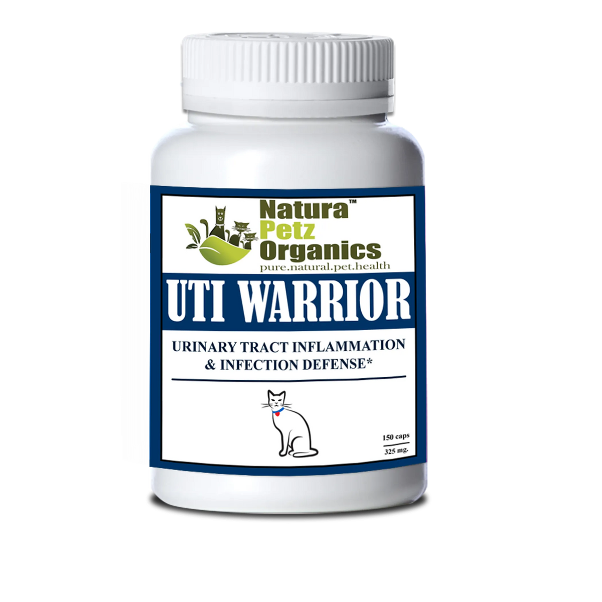 Uti Warrior Max Urinary Tract Inflammation & Infection Support Dogs Cats