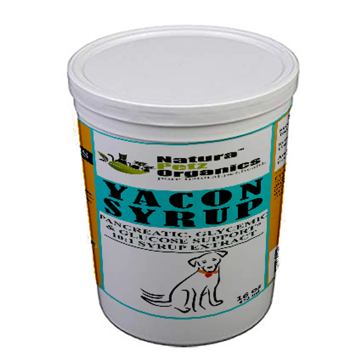 Yacon Leaf Syrup - Pancreatic Support 10:1 The Petz Kitchen Yacon Syrup 10:1 Alcohol Free For Dogs & Cats Meals & Treats