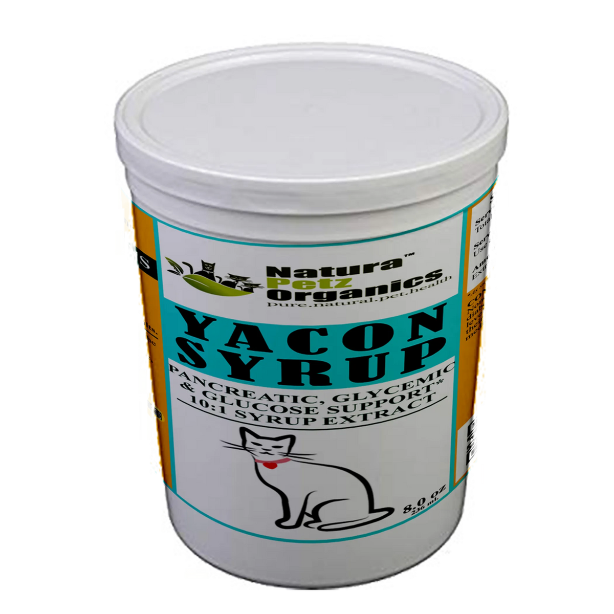 Yacon Leaf Syrup - Pancreatic Support 10:1 The Petz Kitchen Yacon Syrup 10:1 Alcohol Free For Dogs & Cats Meals & Treats