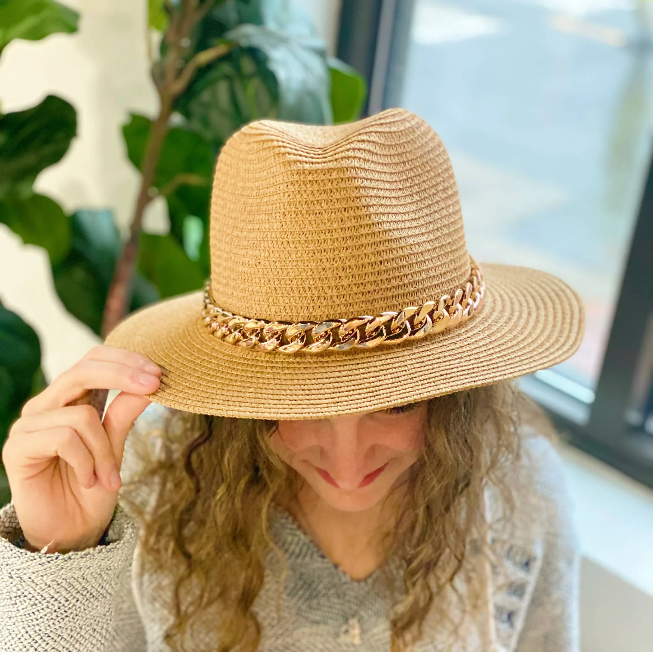 Cuban Chain Summer Hat