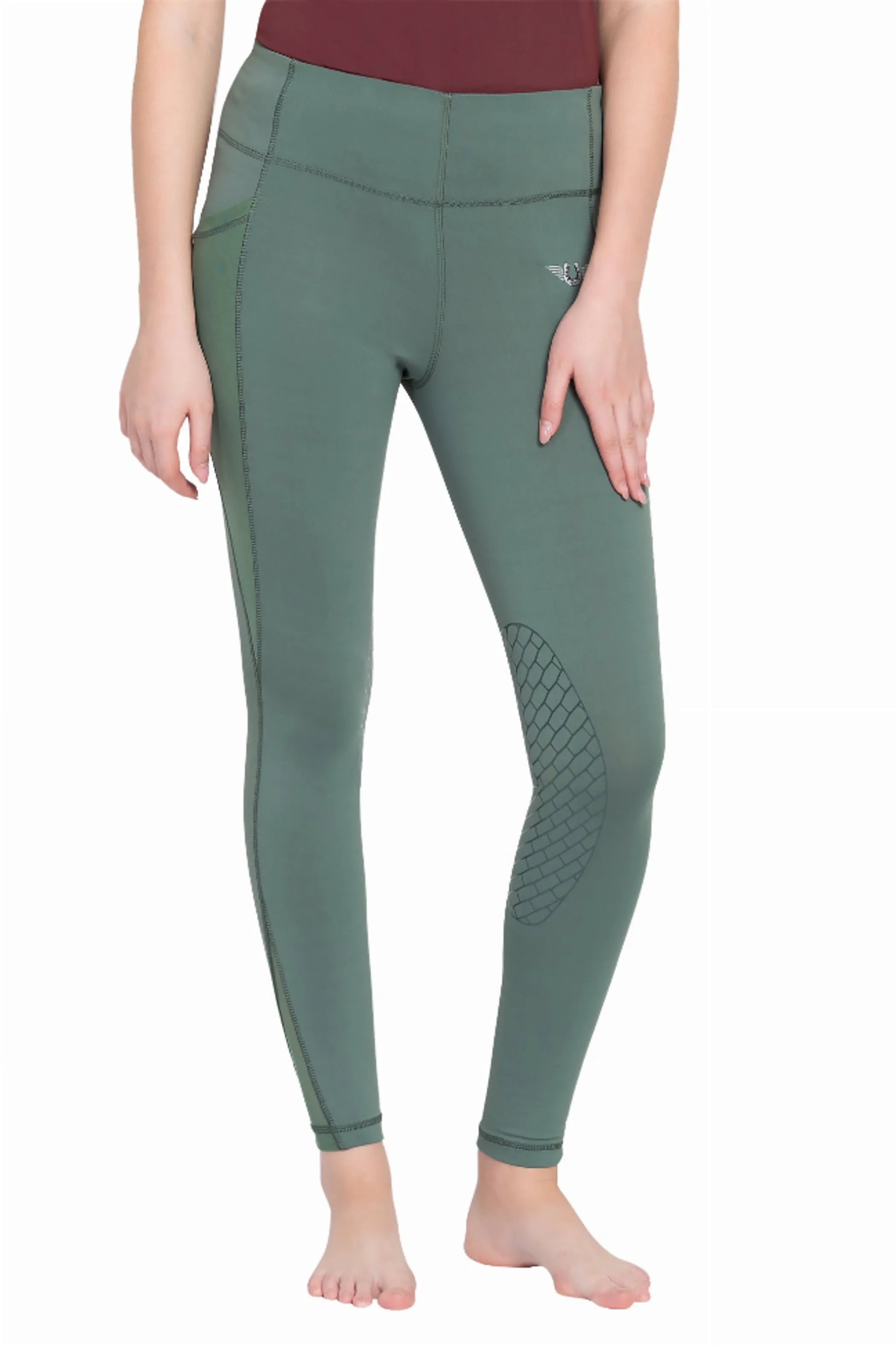TuffRider Women Minerva Mesh Pocket EquiCool Tights