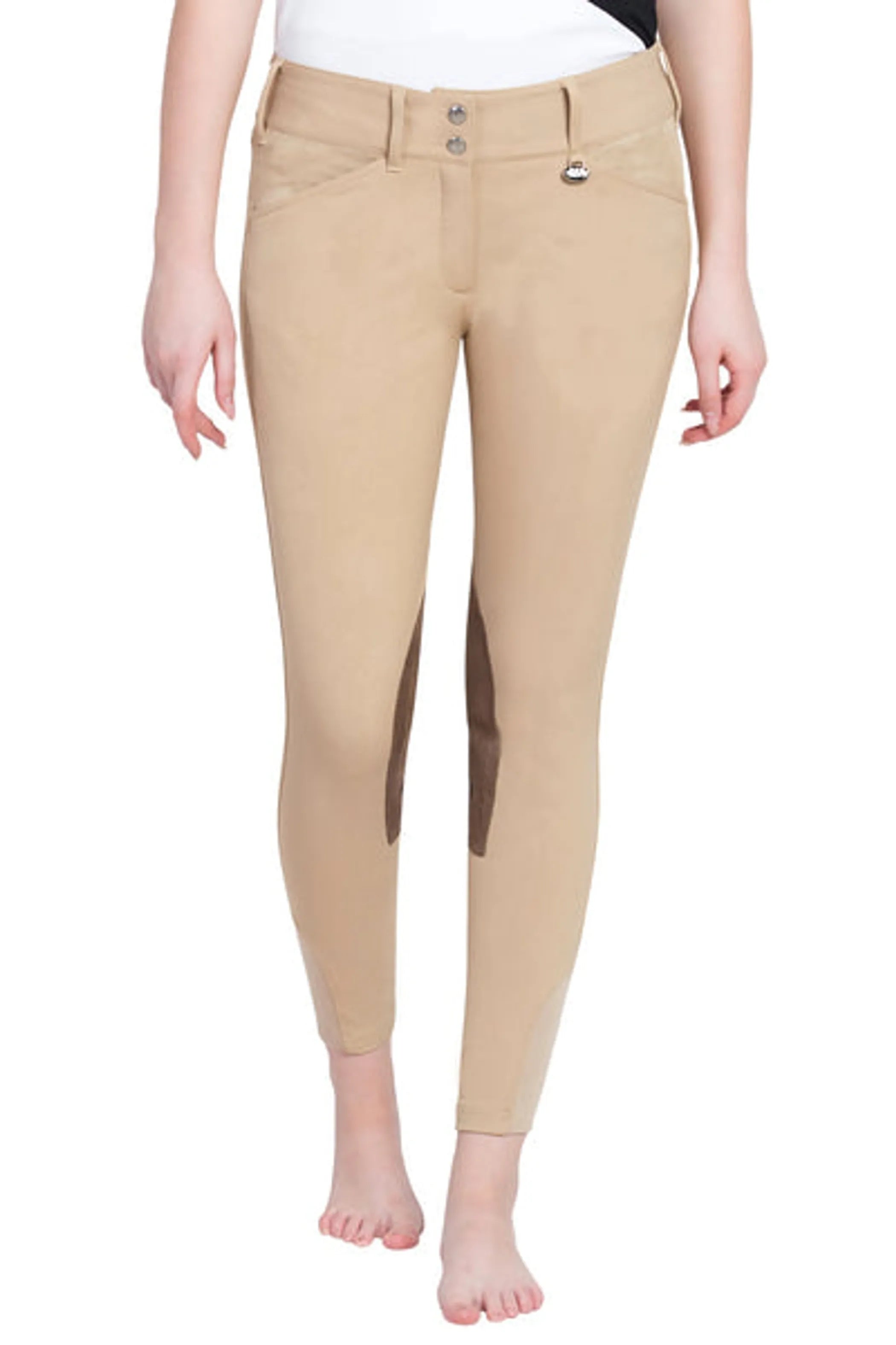 Equine Couture Ladies Coolmax Champion Knee Patch Breeches