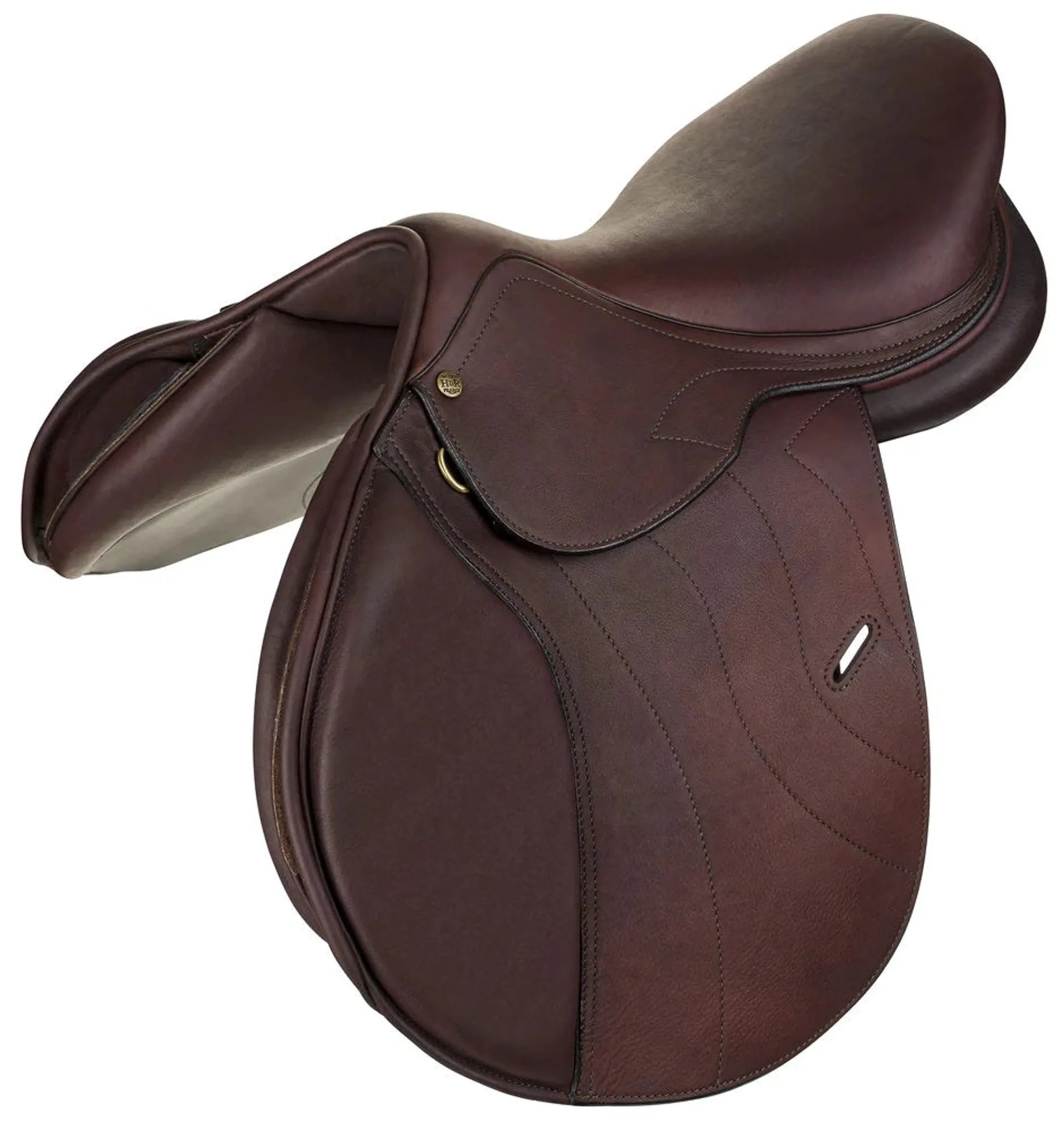 Henri De Rivel Laureate IGP Saddle- Flocked-Oakbark -16.5