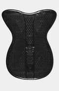 Horsena Regular Gel Pad (8Mm) W/Rolled Edge Eco-Sheepskin_ Dressage-Black