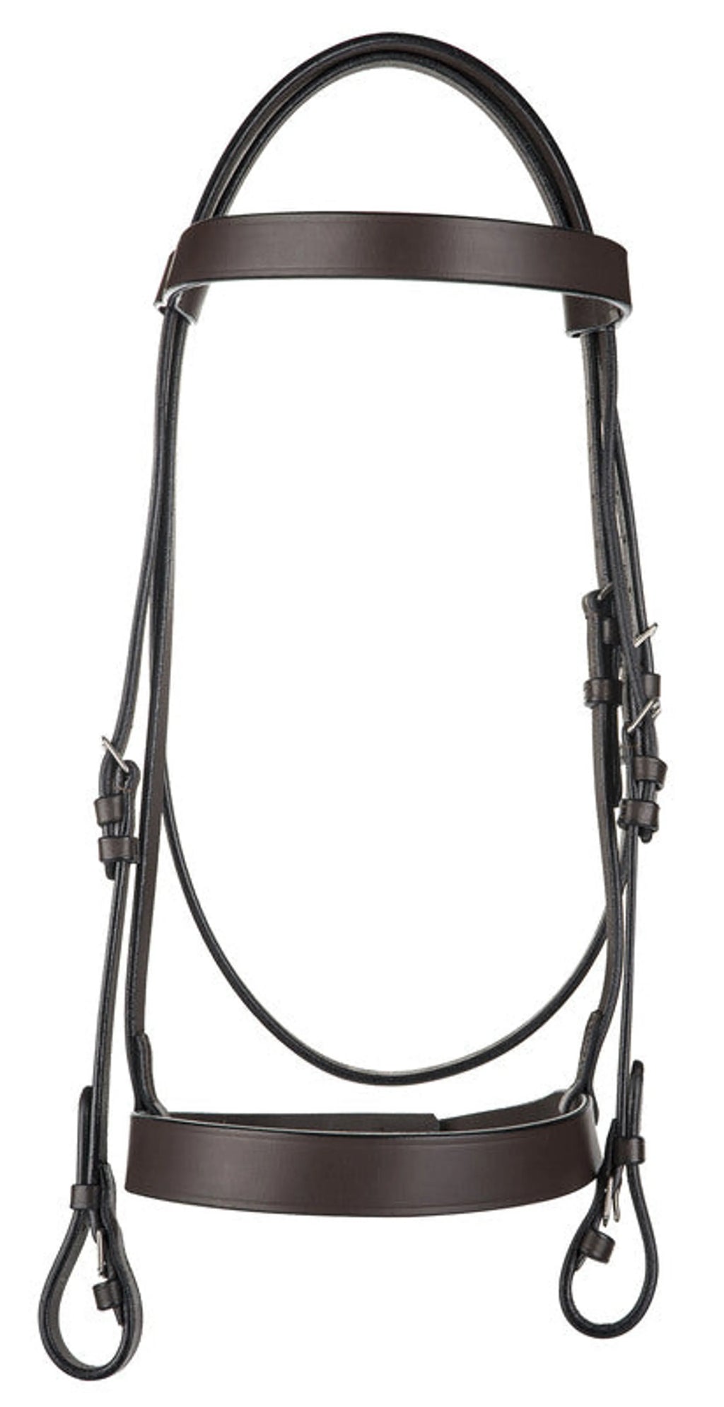 HENRI DE RIVEL POLO BRIDLE WITH DOUBLE REINS