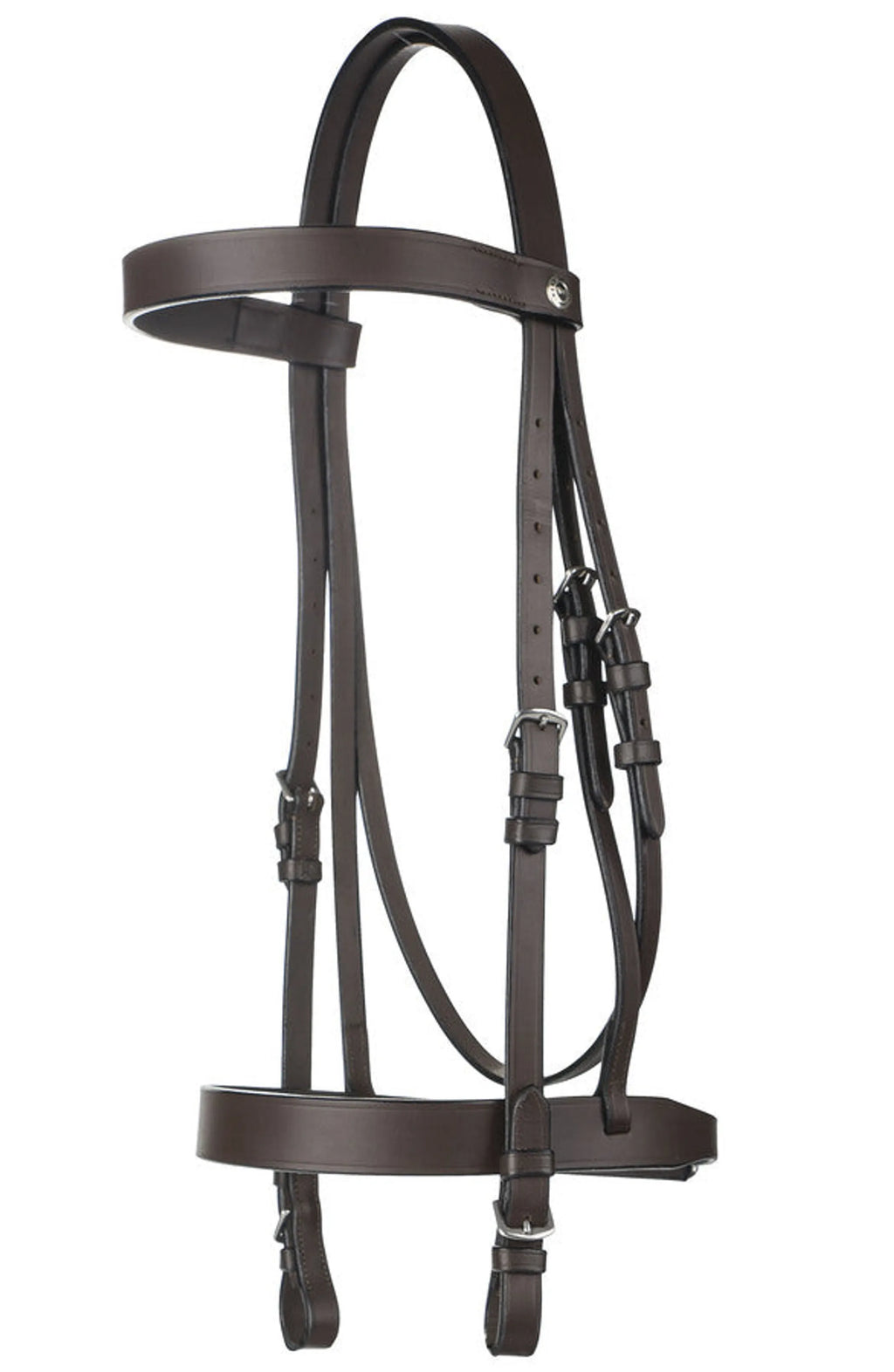 HENRI DE RIVEL POLO BRIDLE WITH DOUBLE REINS