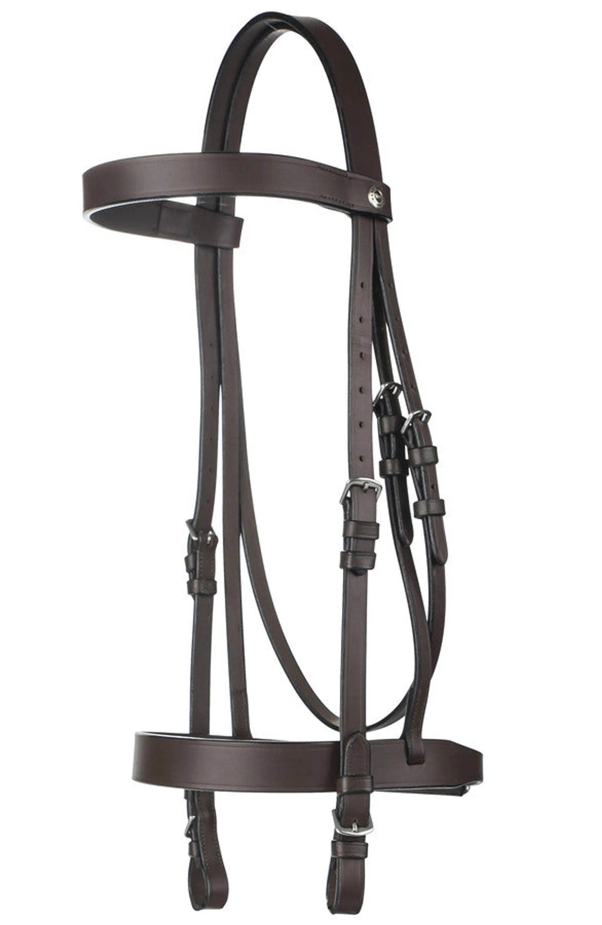 HENRI DE RIVEL POLO BRIDLE WITH DOUBLE REINS