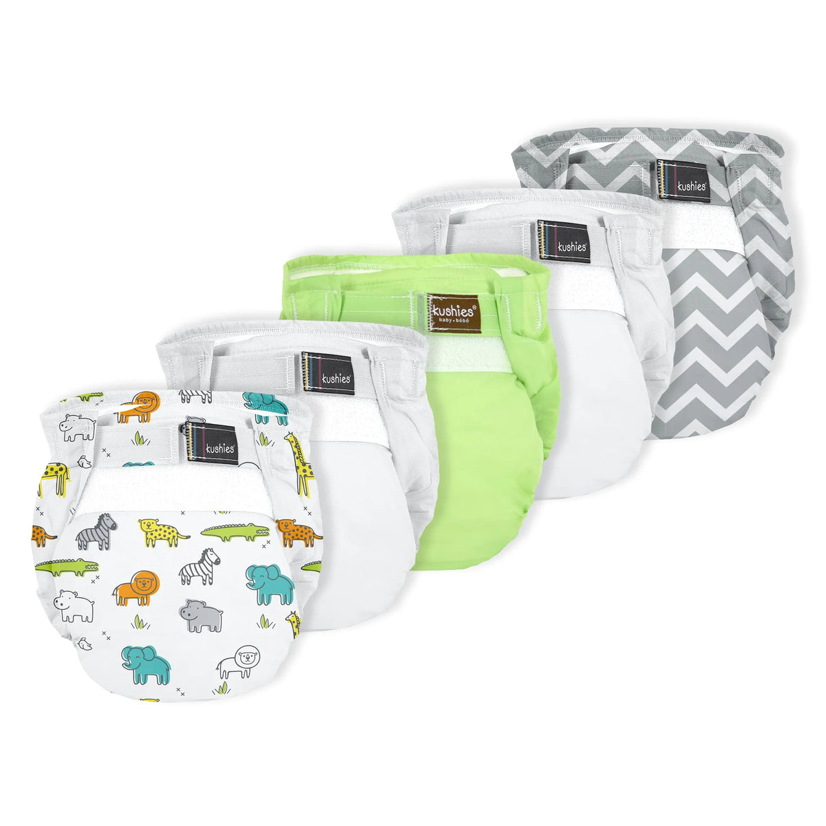 Infant 5-Pack Diapers-Pre-Assorted