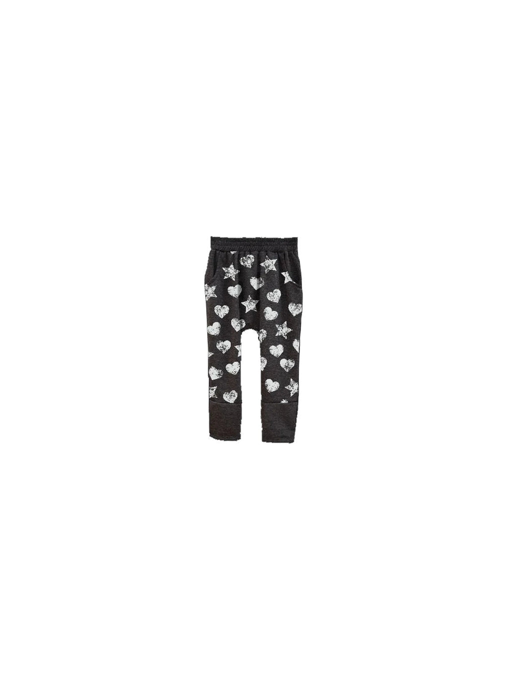 Stars & Hearts Drop Crotch Pants