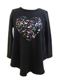 Unicorn Dust Tunic ft Heart Patch