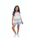 Ombre Rainbow Boxy Top
