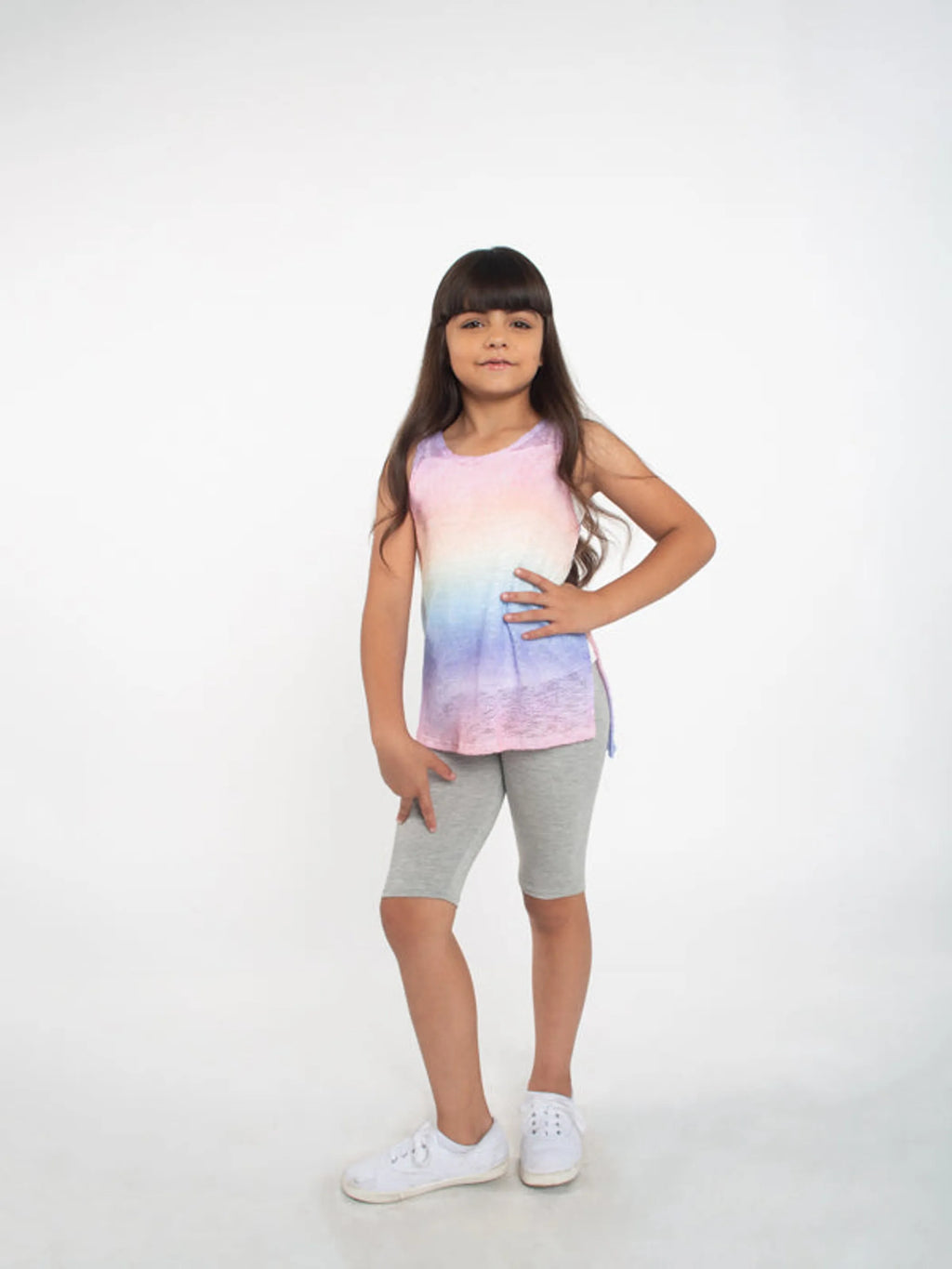 Ombre Rainbow Tank Tunic