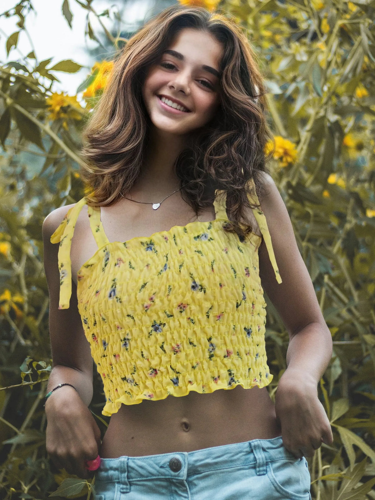 Ray Of Sunshine And Lavender Top