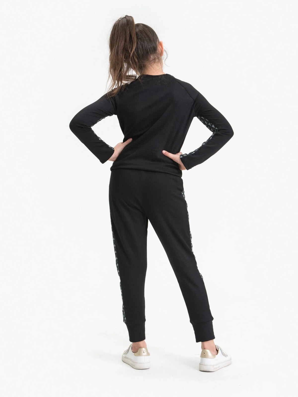 Jogger Ft Jacquard Print Insert