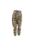 Wildin Zebra Joggers - Stone Zebra print