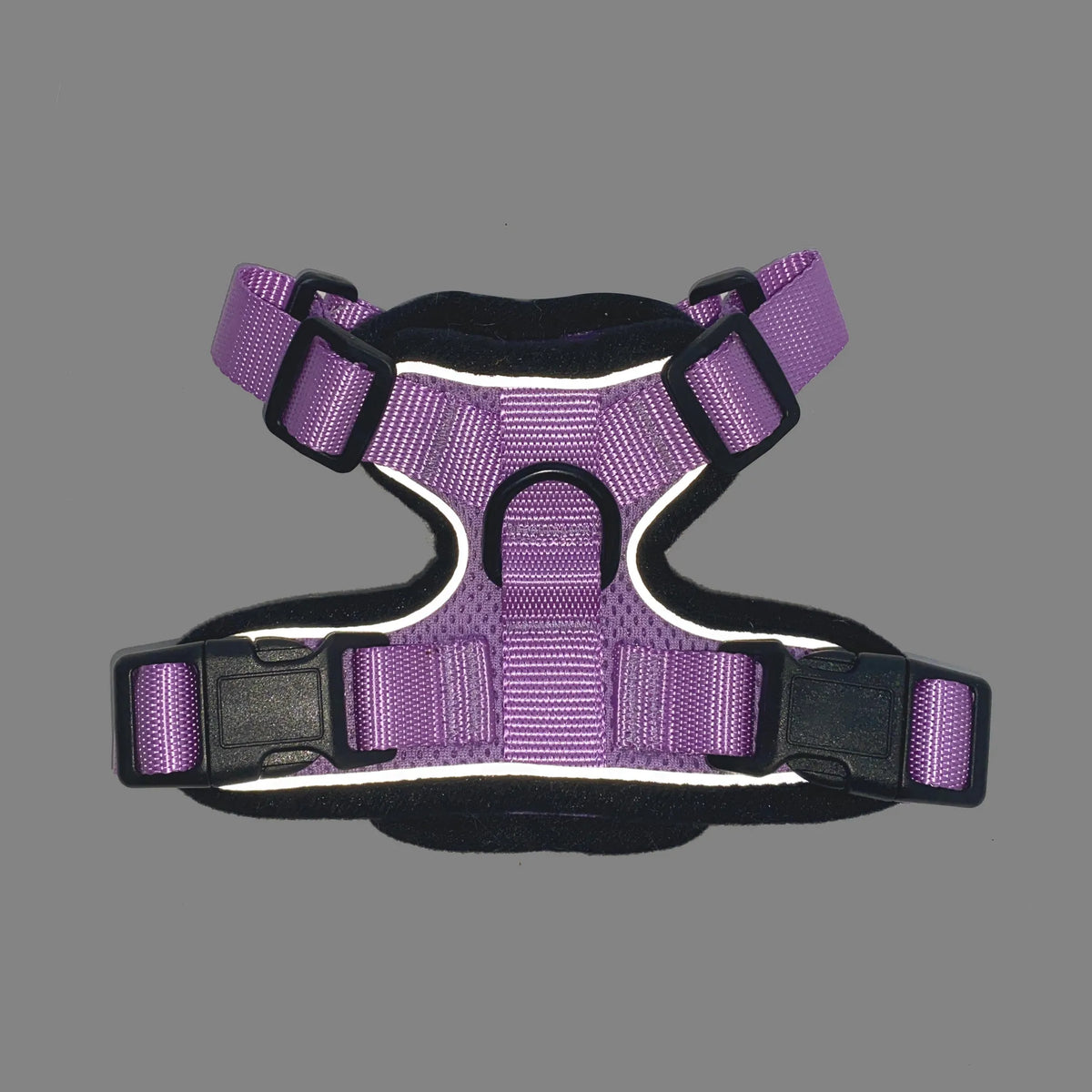Mr. Peanut's PurrTrek Reflective Cat Harness with Matching Leash - Pink, SMALL, 1