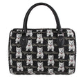 WESTIE DOG TRAVEL BAG WEEKEND GYM HOLDALL