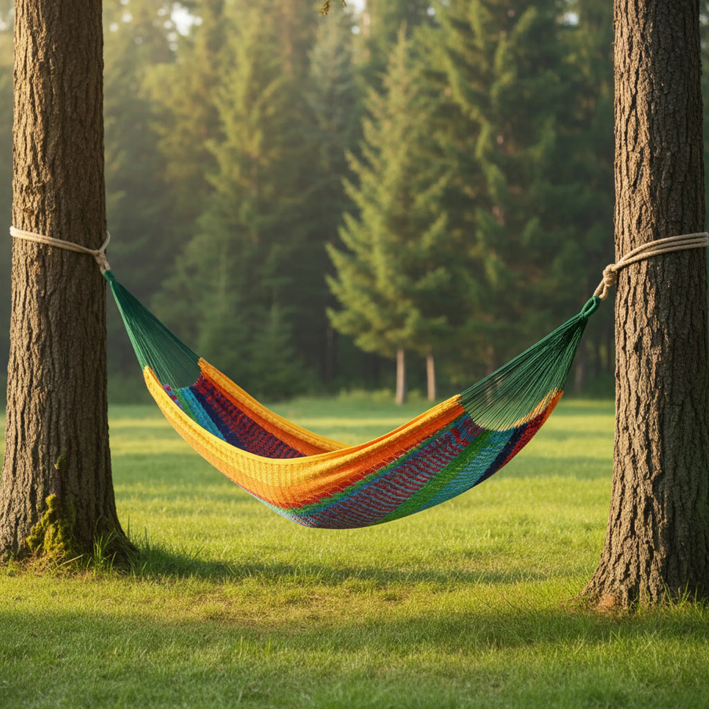 Striped Double Hammock