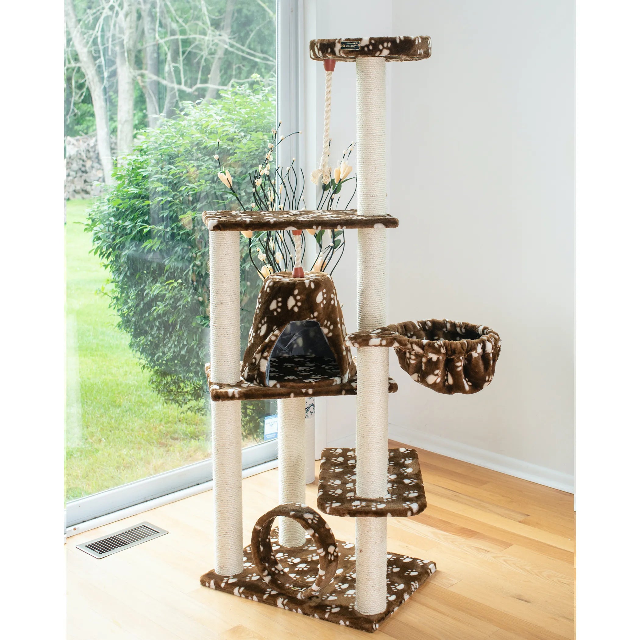 Armarkat Cat Tree Hammock Bed for Cats and Kittens, A6601