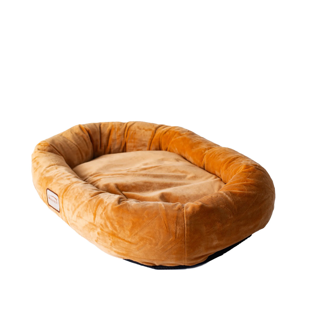 Armarkat Bolstered Pet Bed and Mat, ultra-soft Dog Bed S/M/L