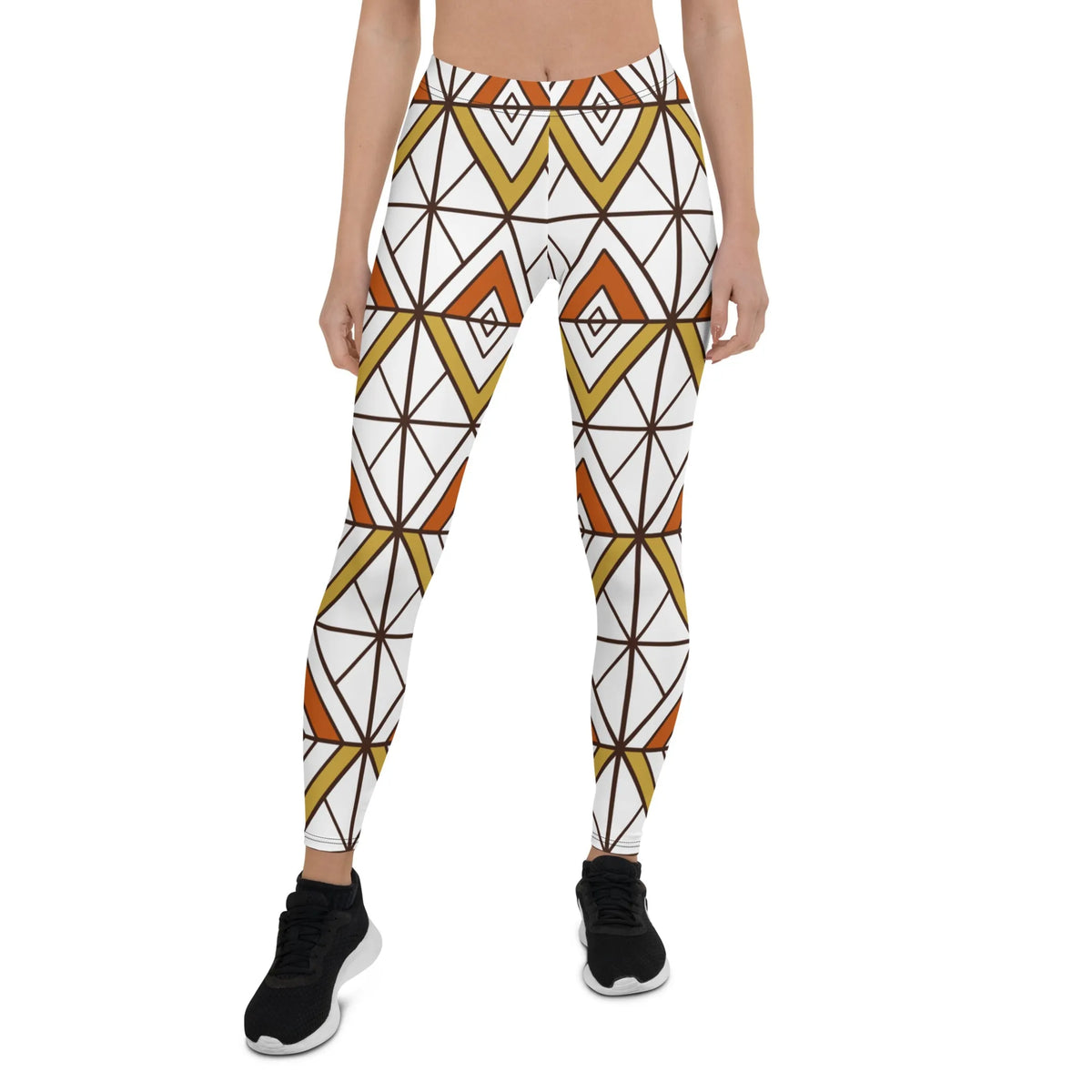 Yoga Shorts - Colourful safari pattern, XS, 1