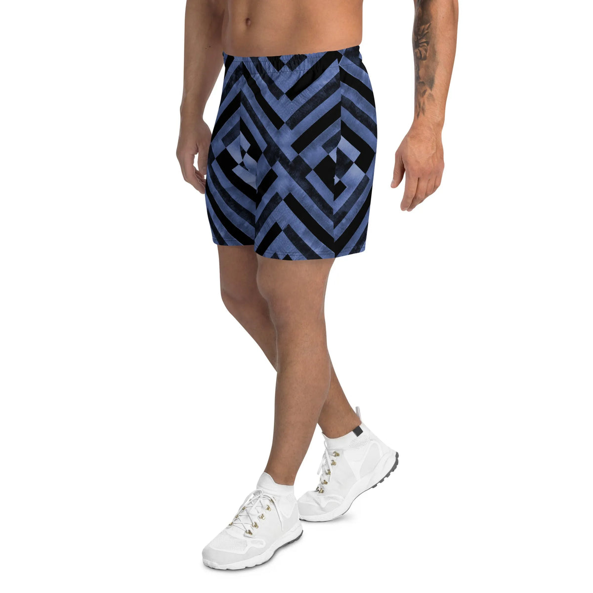 Men's Athletic Shorts in Indigo