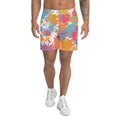 Splattered Colour Men's Athletic Shorts - M, 1