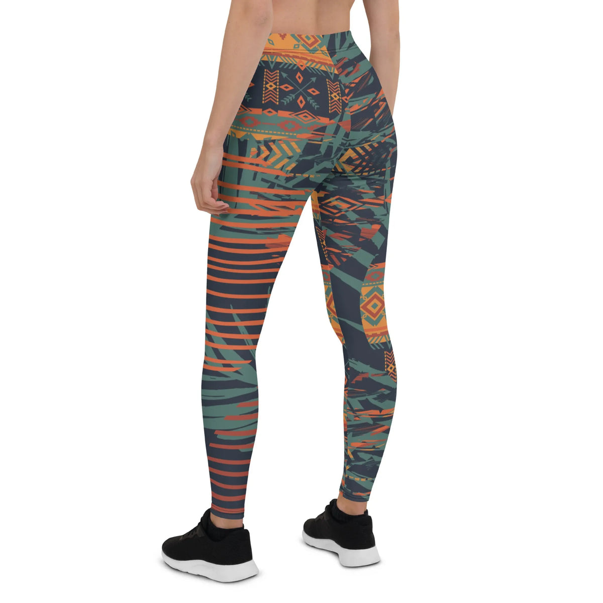 Yoga Shorts - Aztec, M, 1