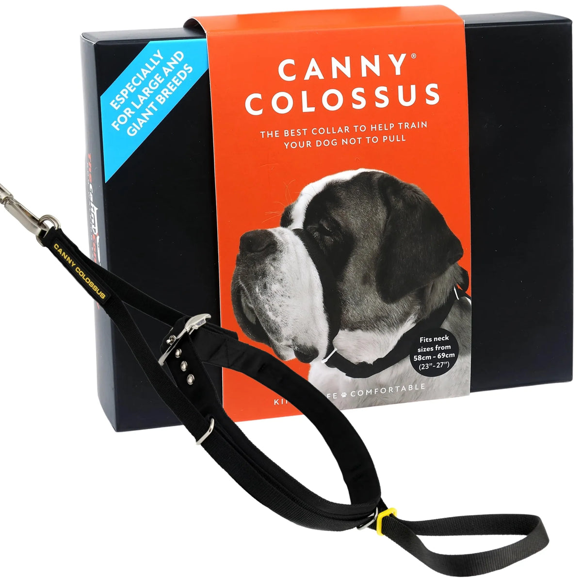 Canny Colossus No-Pull Dog Head Collar Gentle & Humane Leash Training Aid