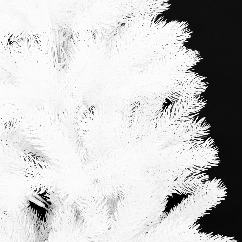 Artificial Pre-lit Christmas Tree with Ball Set White 47.2