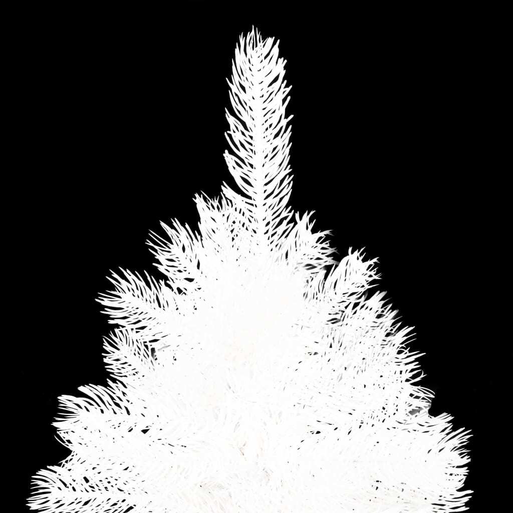 Artificial Pre-lit Christmas Tree with Ball Set White 47.2