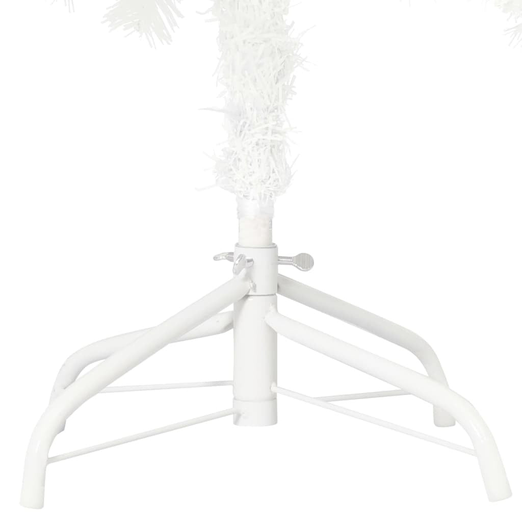 Artificial Pre-lit Christmas Tree with Ball Set White 47.2