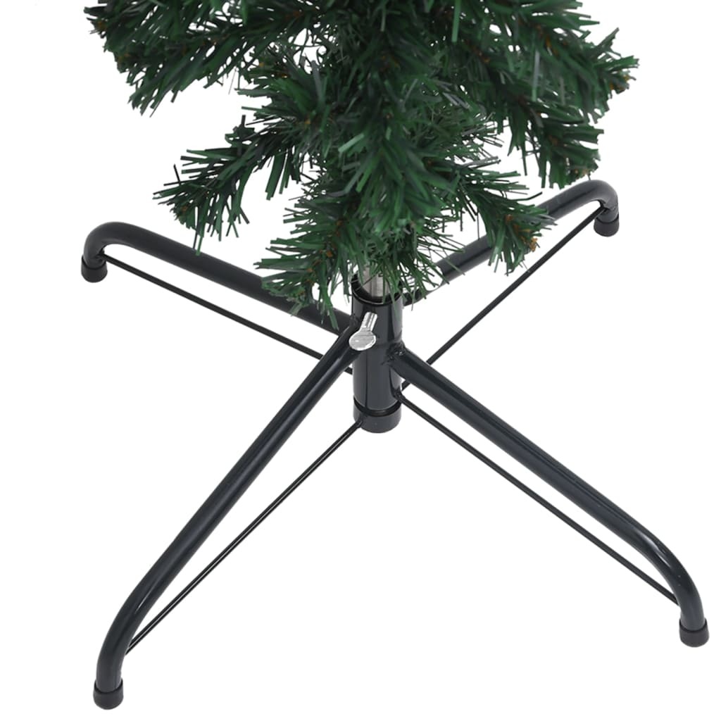 Upside-down Artificial Pre-lit Christmas Tree with Ball Set 47.2
