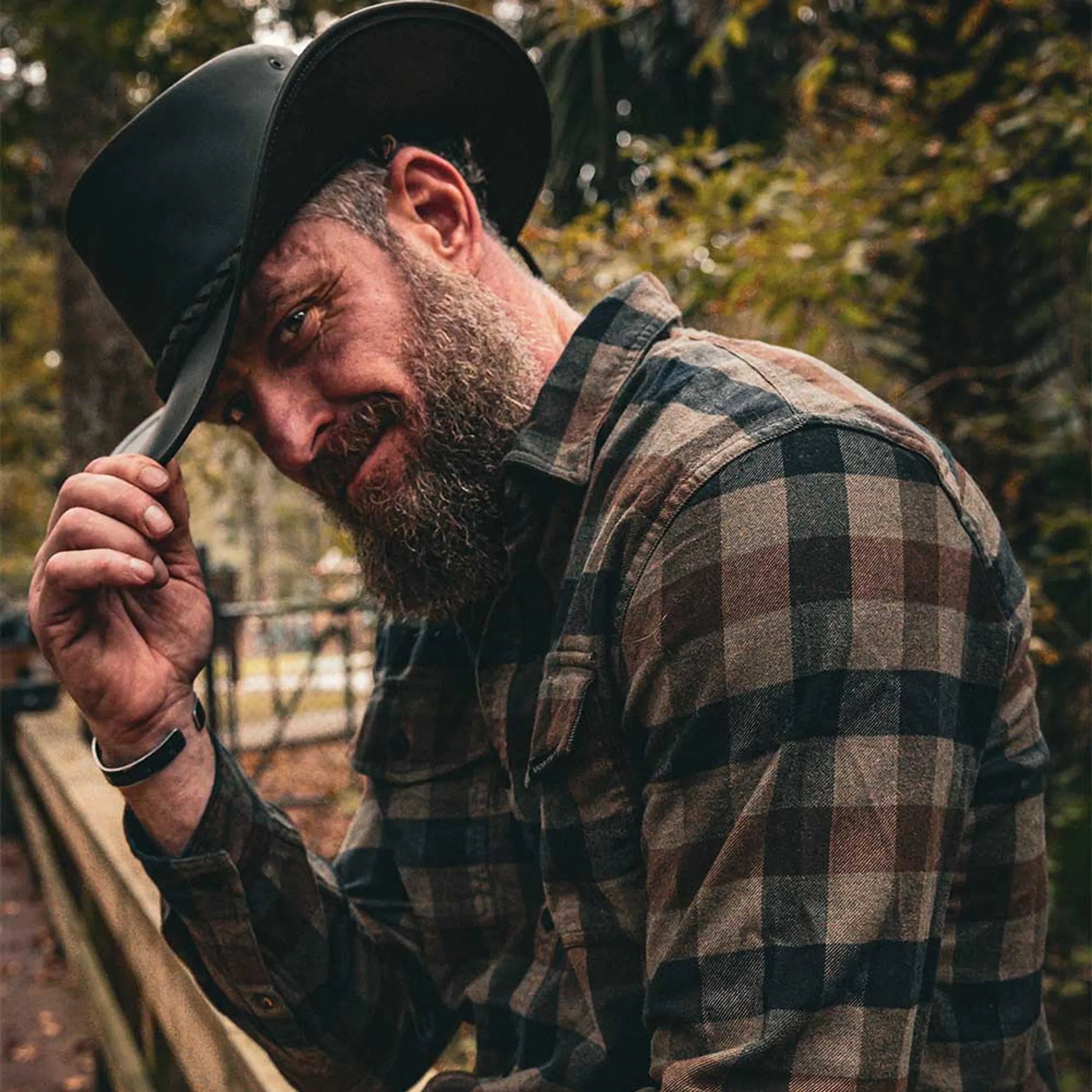 9238.00 - Mens Premium Leather Cowboy Hat