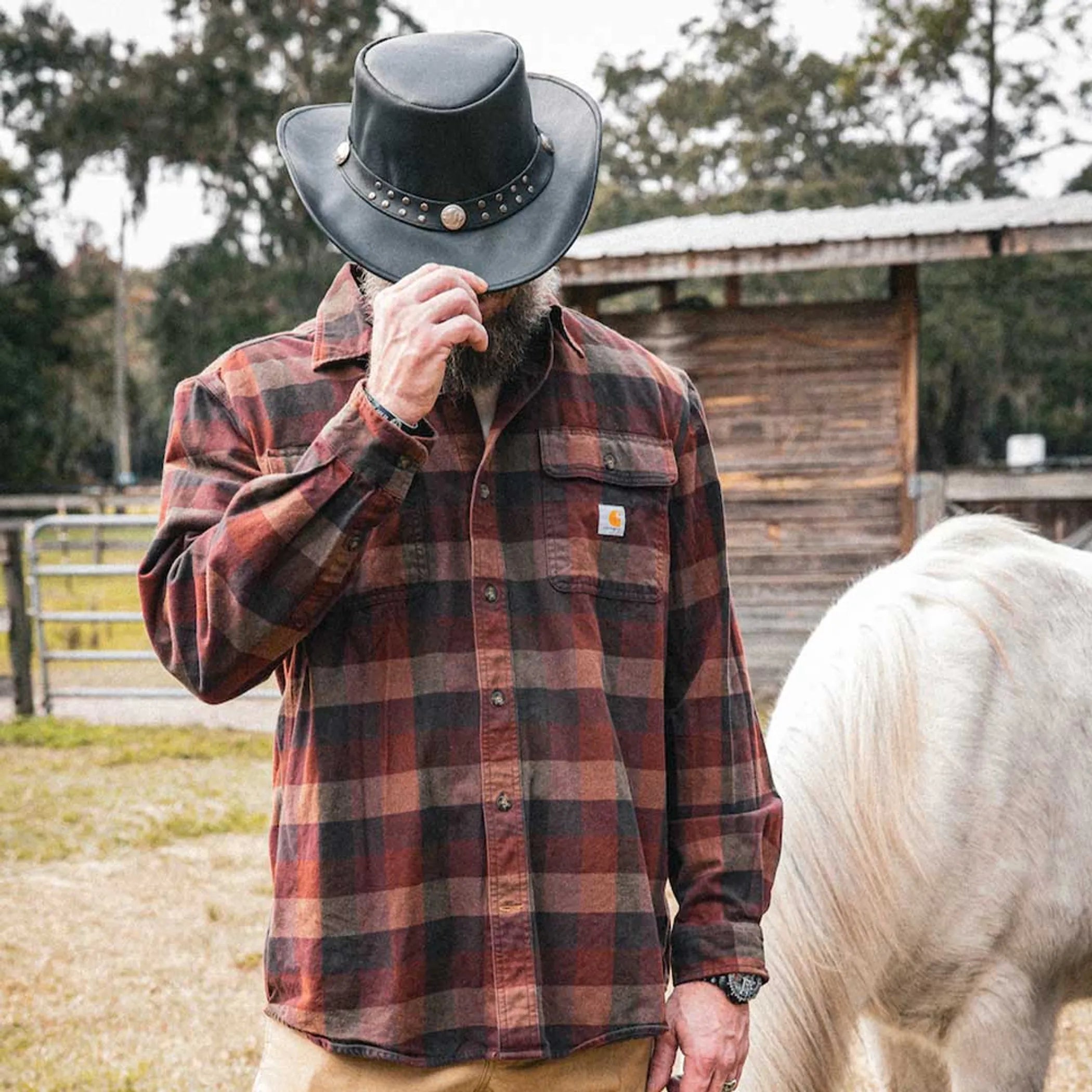 9240.00 - Premium Leather Cowboy Hat