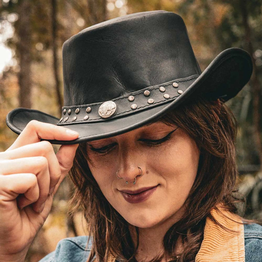 9240.00 - Premium Leather Cowboy Hat
